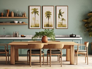 Yemek Odalarına Ufak Dokunuşlarla Renk Katın